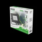 Прожектор светодиодный Elementary 30W 2000lm зеленого свечения 175-265V IP65 черный LED 1/10 | 613100630 | Gauss