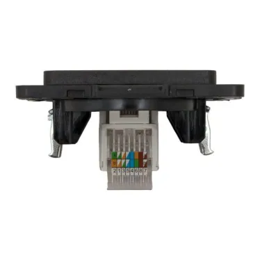 Стокгольм Механизм Розетки RJ-45 1-местной черный