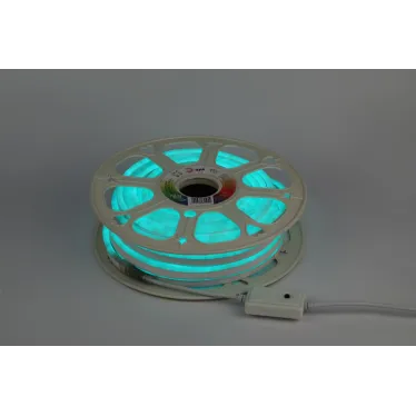 Светодиодная неоновая лента N5050 72-IP67-220V-20m-RGB многоцветная