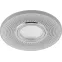 Светильник точечный встраиваемый под лампу, с LED подсветкой CD950 15LED*2835 SMD 4000K, MR16 50W G5.3, белый матовый, хром | 29712 | FERON