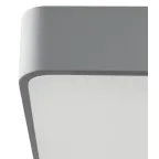 Светильник LED Geometria Quadro SPO-163-W-40K-050 50Вт 4000К 3700Лм IP40 600х80 белый подвесной драйвер внутри