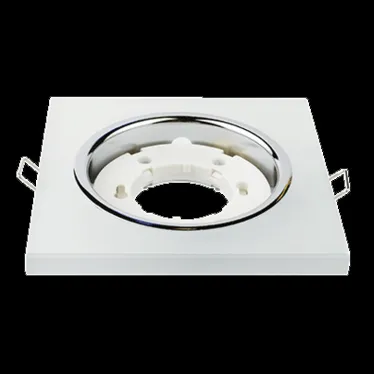 Светильник встраиваемый GX53R-glass SMT под лампу GX53 КВАДРАТ СТЕКЛО 230B матовый | 4690612014111 | IN HOME