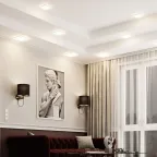 Светильник светодиодный встраиваемый Backlight BL125 Квадрат. Акрил, 12+4W, LED 4000K, 190*190, | BL125 | Gauss