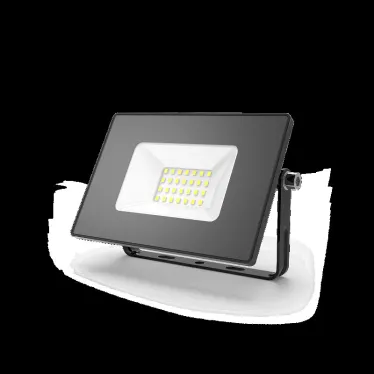 Прожектор светодиодный  20W 1300lm IP65 3000К черный | 613527120 | Gauss
