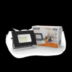 Прожектор светодиодный  20W 1300lm IP65 3000К черный | 613527120 | Gauss