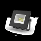 Прожектор светодиодный Gauss LED 10W 670lm IP65 3000К черный | 613527110 | Gauss