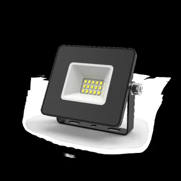 Прожектор светодиодный Gauss LED 10W 670lm IP65 3000К черный | 613527110 | Gauss