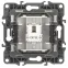 Розетка информационная RJ45, Эра12, медь, 12-3107-14