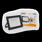 Прожектор светодиодный 100W 6700lm IP65 3000К черный | 613527100 | Gauss