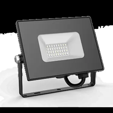 Прожектор светодиодный Elementary 20W 1400lm зеленого свечения 175-265V IP65 черный LED 1/20 | 613100620 | Gauss