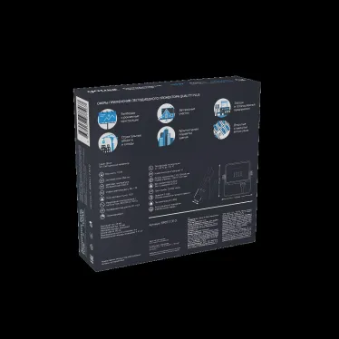 Прожектор светодиодный Qplus 10W 850lm 6500K 200-240V IP65 графитовый LED 1/20 | 690511310 | Gauss