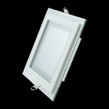 Светильник светодиодный квадратный с декоративным стеклом,160х160х30, O118x118 12W 3000K, 900 лм | 948111112 | Gauss