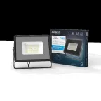 Прожектор светодиодный  Qplus 50W 4250lm 6500K 200-240V IP65 графитовый LED 1/10 | 690511350 | Gauss
