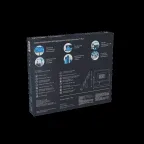 Прожектор светодиодный  Qplus 50W 4250lm 6500K 200-240V IP65 графитовый LED 1/10 | 690511350 | Gauss