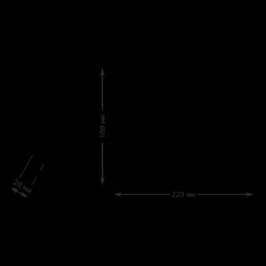 Прожектор светодиодный  Qplus 50W 4250lm 6500K 200-240V IP65 графитовый LED 1/10 | 690511350 | Gauss