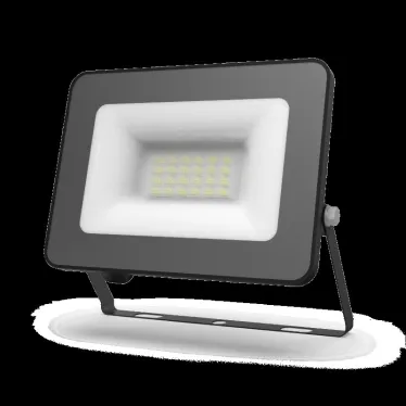 Прожектор светодиодный Qplus 20W 1800lm IP65 6500К черный |  613511320 | Gauss