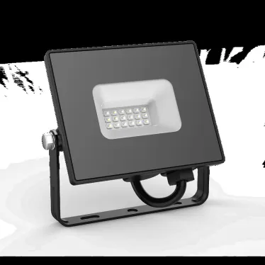 Прожектор светодиодный Elementary 10W 650lm зеленого свечения 175-265V IP65 черный LED 1/20 | 613100610 | Gauss