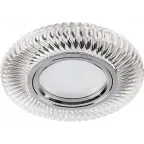 Светильник точечный встраиваемый под лампу, с LED подсветкой CD988 15LED*2835SMD 4000K, MR16 50W G5.3, прозрачный | 32667 | FERON