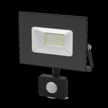 Прожектор светодиодный  Elementary  50W 3500lm IP65 6500К с датчиком движения | 628511350 | Gauss