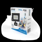 Прожектор светодиодный  Elementary  50W 3500lm IP65 6500К с датчиком движения | 628511350 | Gauss