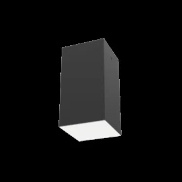 Светодиодный светильник DL-Box накладной 9 Вт 4000 К 90x90x170 мм RAL9005 черный муар с рассеивателем опалDALI | V1-R0-90817-20D01-2000940 | VARTON