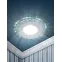 DK LED 14 SL/WH Точечные светильники светодиодный круглый белая подсветка 3+3W прозрачный/белый