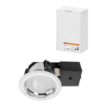 Светильник встраиваемый под лампу ЛВО 04 Downlight 2х20Вт КЛЛ Е27 IP20 | SQ0342-0028 | TDM