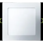                  Светильник светодиодный ДВО NLP-S1-12W-840-WH-LED (172x172) 12Вт 4000К IP20 опал | 71383 | Navigator
               