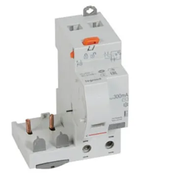 Дифференциальный блок DX3 - тип AC - 300 мА - 2П - 230 В~ - 63 А - 2 модуля | 410414 | Legrand