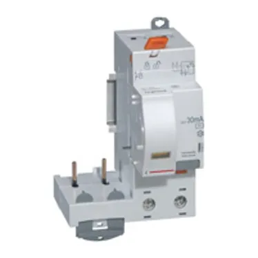 Дифференциальный блок DX3 - тип AC - 30 мА - 2П - 230 В~ - 40 А - 2 модуля | 410401 | Legrand