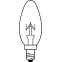 Лампа накаливания ЛОН 25Вт Е14 220В CLASSIC B CL свеча | 4008321788610| Osram