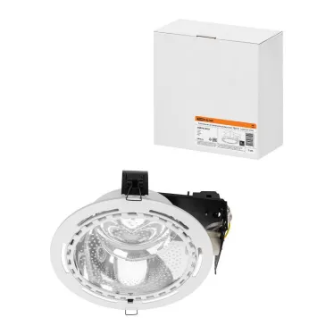 Светильник встраиваемый под лампу ЛВО 01 Downlight 20Вт КЛЛ Е27 IP20 | SQ0342-0021 | TDM