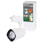                  Светильник трековый однофазный LED TRL-02-015-WW 15 Вт, 24°, 3000 К, 90 Ra, белый, | SQ0369-0014 | TDM
               