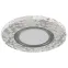 Светильник точечный встраиваемый под лампу, с LED подсветкой CD953 15LED*2835 SMD RGB, MR16 50W G5.3, "круг", прозрачный | 32569 | FERON