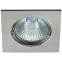 Светильник литой квадрат KL2 SN MR16,12V/220V, 50W сатин никель | C0043659 | ЭРА