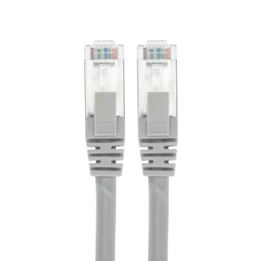 Патч-корд F/UTP, CAT 5e, RJ45-RJ45, 26AWG, LSZH, серый, 5м,