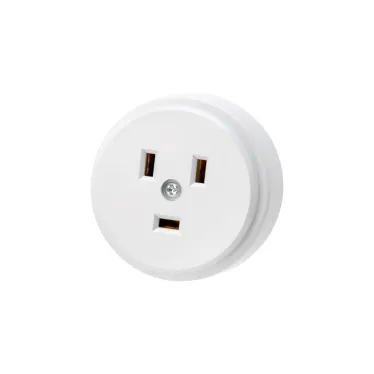 Розетка РШ для электрической плиты 32А, 250В, 2Р+РЕ ОУ белая REXANT