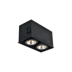                  Светильник светодиодный ДВО ZIP B 215 2*15 BL D40 (w/o driver) 30Вт 3000К IP20 | 1275000360 | Световые Технологии
               