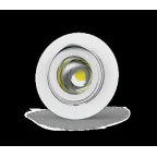                  Светильник LED  DL/R встраиваемый поворотный 40град 165*125мм 30W 3000K белый (⌀155mm) | V1-R0-00411-10R03-2003030 | VARTON
               
