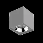                  Светильник светодиодный DL-02 Cube накладной 150*160 36W 4000K 35° RAL7045 серый муар | V1-R0-H0360-20000-2003640 | VARTON
               