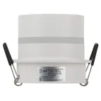 Светильник встраиваемый декоративный DK93 WH MR16/GU5.3 белый