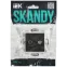 SKANDY Розетка двойная TV+SAT SK-A13T титан IEK
