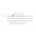 Гирлянда "Твинкл Лайт" 10 м,  черный ПВХ, 100 диодов, цвет синий | 303-133 | NEON-NIGHT
