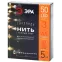 Гирлянда светодиодная  Нить 5 м теплый свет, на эл.пит.АА,  ENIN -5NW   (100/2500) | Б0047960 | ЭРА