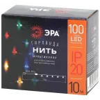 Гирлянда светодиодная  Нить 10 м мультиколор ENIN -10NM   220V IP20 (100/1800) | Б0047965 | ЭРА