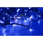 Гирлянда "LED ClipLight" 24V, 5 нитей по 20 метров, цвет диодов Синий, Flashing (Белый) | 323-603 | NEON-NIGHT