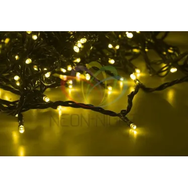 Гирлянда "LED ClipLight" 24V, 5 нитей по 20 метров, цвет диодов Желтый | 323-501 | NEON-NIGHT