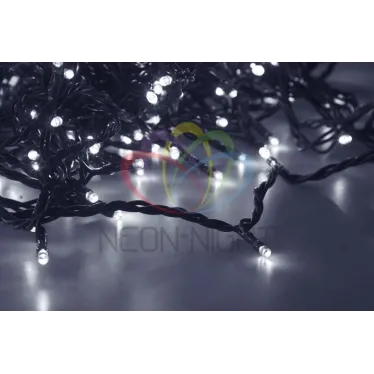 Гирлянда "LED ClipLight" 24V, 5 нитей по 20 метров, цвет диодов Белый | 323-505 | NEON-NIGHT