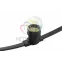 Шнур Belt-Light  2 жилы  шаг 40 см  патроны e27 влагостойкая IP65 | 331-212 | NEON-NIGHT