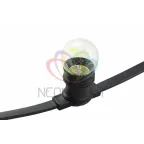Шнур Belt-Light  2 жилы  шаг 40 см  патроны e27 влагостойкая IP65 | 331-212 | NEON-NIGHT